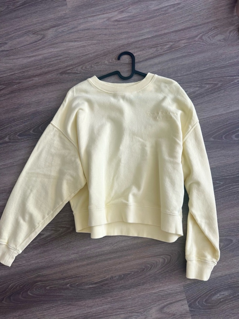 H&M Yellow Crewneck Sweatshirt